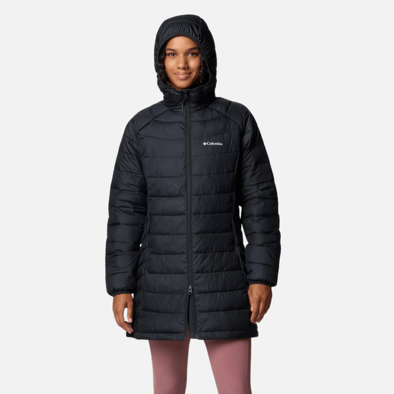 jaqueta termica puffer feminina frio intenso columbia powder lite II mid preto.png