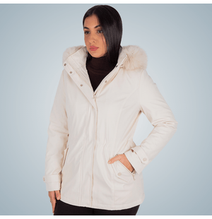Parka Paesaggio Capuz Femme