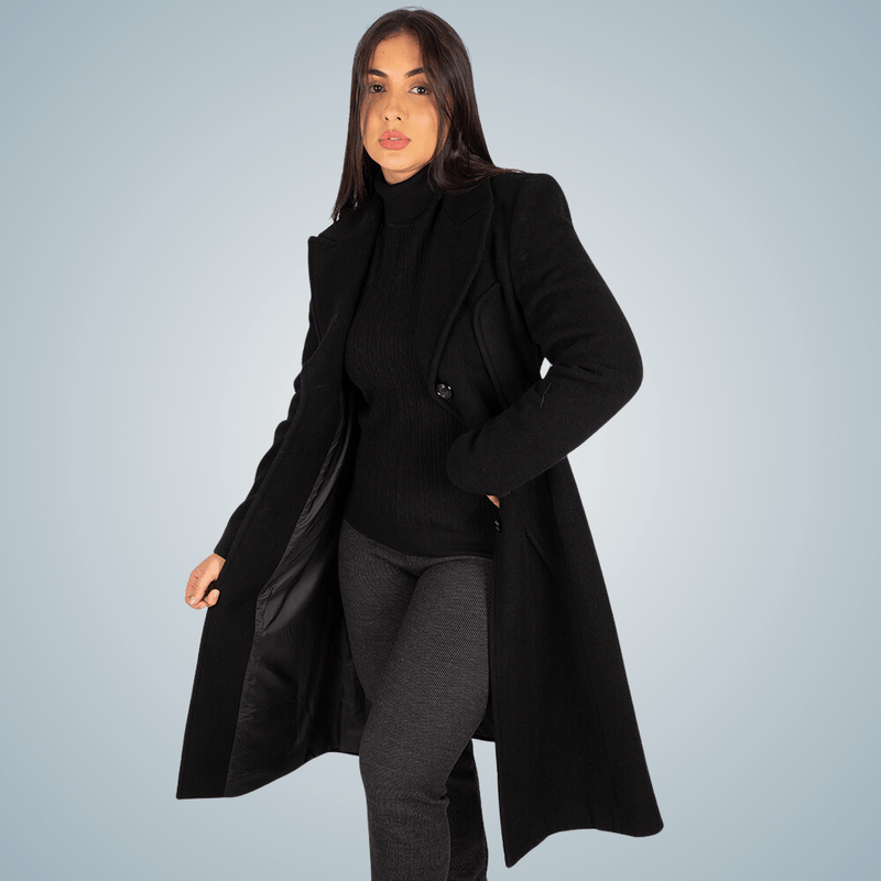 sobretudo feminino de la natural longo frio principezza cashemira preto.png
