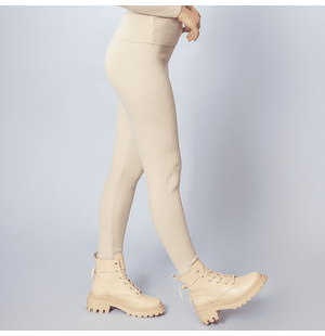 Calça Legging Flotado Elastano
