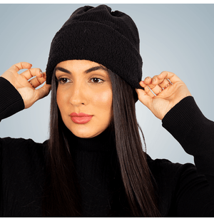 Gorro Tricô Forrado Pelo