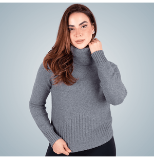 Pull Gola Alta Dobrada La Lune