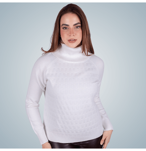 Pull Trico Gola Vivienne