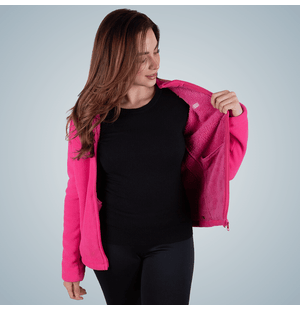 Jaqueta Fleece Dublada Sherpa Fourrure