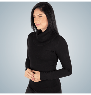 Blusa Básica Gola Solta Janvier