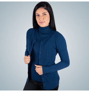 Casaquinho Modal Nina Ricci