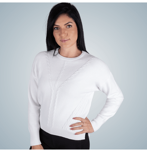 Pull Cropped Françoise Tricô