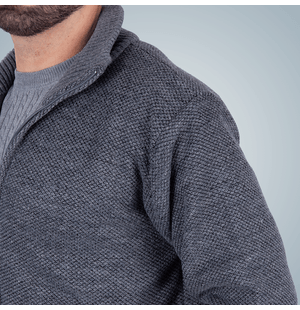Cardigan Forrado Hugo Mescla