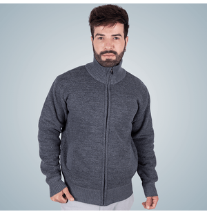 Cardigan Forrado Hugo Mescla