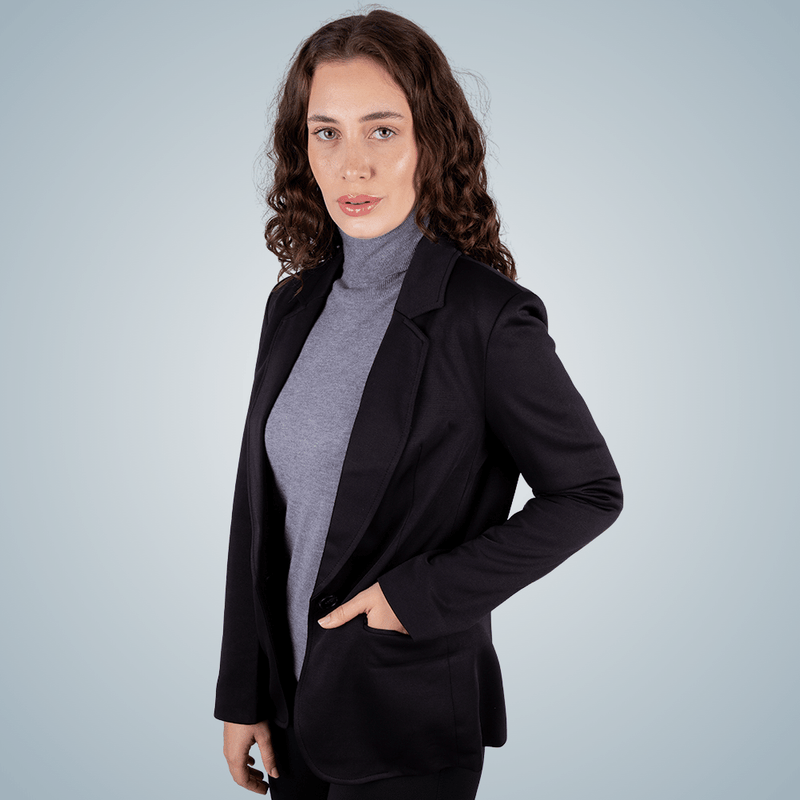 blazer basico preto outono feminino botao.png