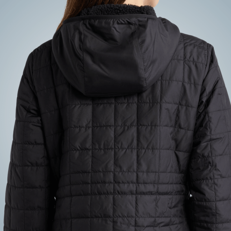 parka feminina outono the north face junction insulated preto.png