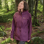 parka feminina leve e compacta columbia hikebound vinho