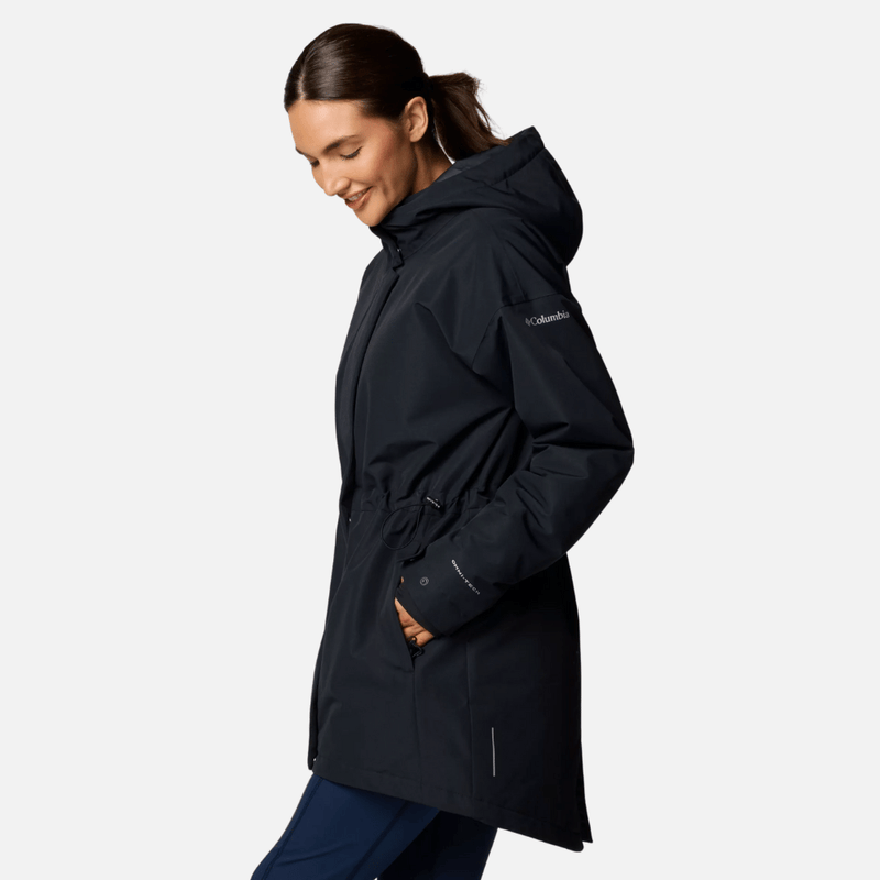 jaqueta-longa-feminina-fleece-impermeavel-columbia-venture-days-preto