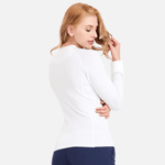blusa segunda pele termica grid solo branca