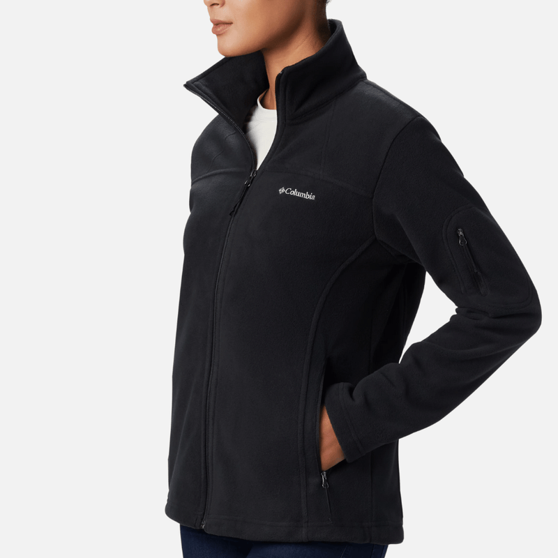 jaqueta-columbia-de-fleece-inverno-fast-trek-preto