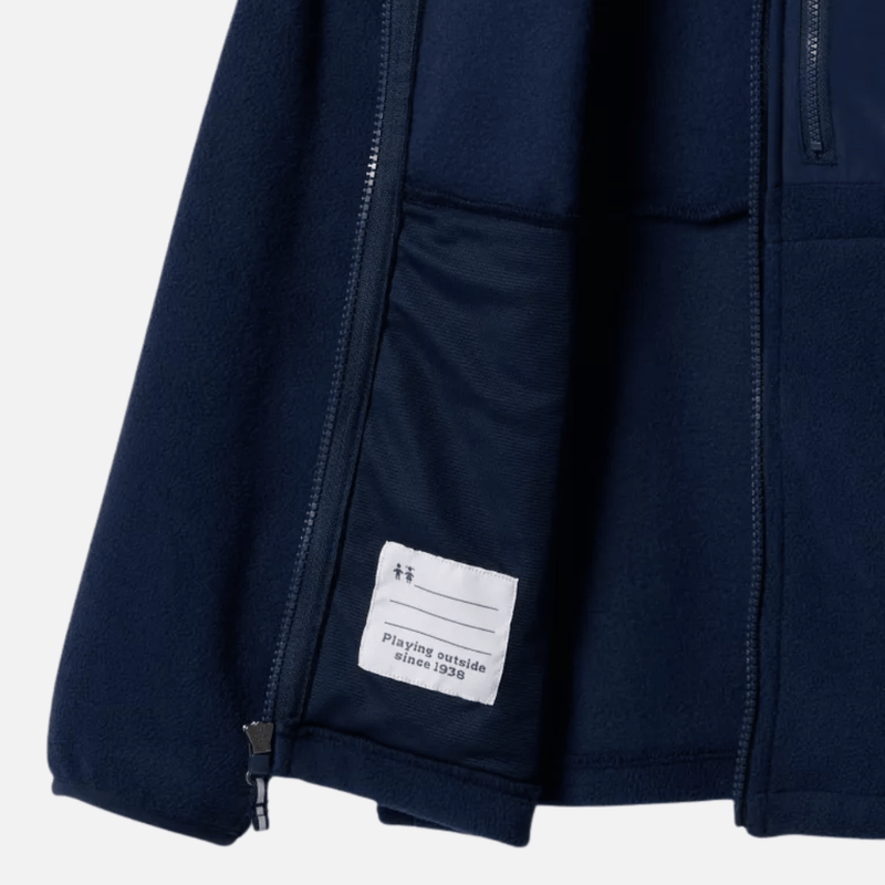 jaqueta de fleece infantil fast trek marinho
