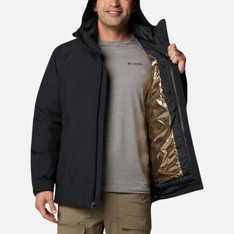 jaqueta impermeavel termica masculina cascade peak vi interchange man