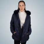 Parka Dupla Face Pesponto Maxxi Marinho -4-