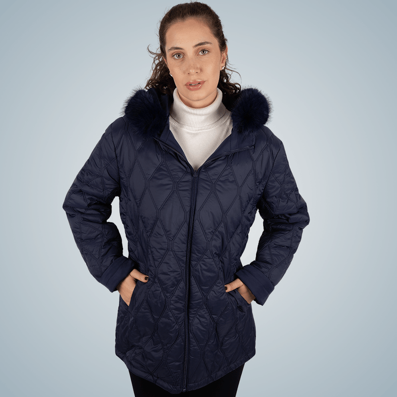 Parka Dupla Face Pesponto Maxxi Marinho -5-