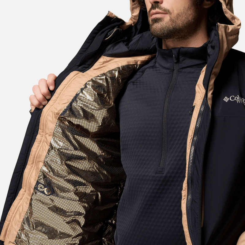 jaqueta ski masculina winter district II interchange bege