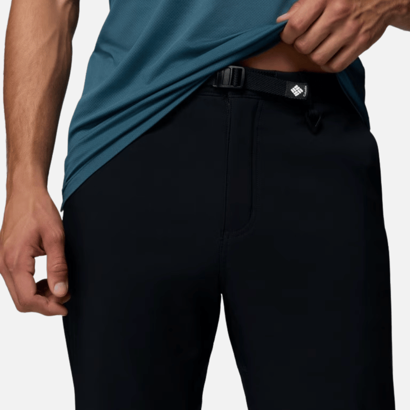 calca columbia masculina semi impermeavel omni heat time to trail preto